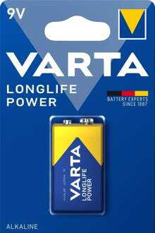 Varta Batterij Varta Longlife Power 9Volt