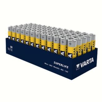 Varta Batterijen Aaa Superlife R03 1,5v Zink-carbon 48 Stuks