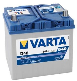 Varta BLUE Dynamic 560 411 054 3132 D48 12Volt 60 Ah 540A/EN Start Accu 4016987119686