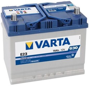 Varta BLUE Dynamic 570 412 063 3132 E23 12Volt 70 Ah 630A/EN Start Accu 4016987119693