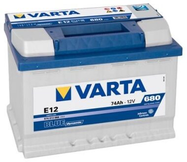 Varta BLUE Dynamic 574013068 3132 E12 12Volt 74 Ah 680A/EN Start Accu 4016987119549