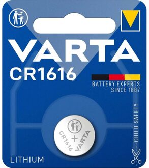 VARTA CR1616 Batterij 3V, Retail 1-stuk