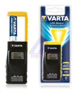 Varta digitale batterijtester met LCD display