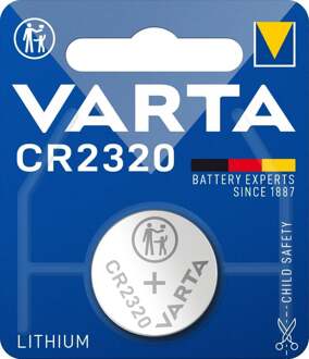 Varta knoopcelbatterij CR2320 lithium 3V per stuk