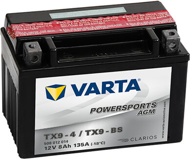 Varta Motor AGM Powersports Accu / Batterij AGM YTX9-4 / YTX9-BS