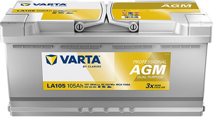 Varta PROFESSIONAL AGM 840105095 accu 840105095K312