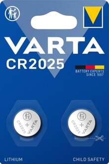 Varta Professional CR2025 batterij - 2 stuks