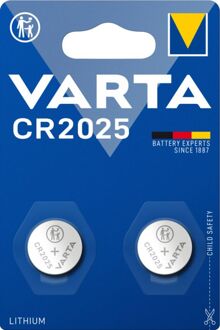 Varta Professional CR2025 batterij - 2 stuks