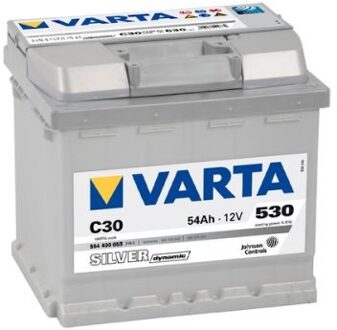 Varta SILVER Dynamic 554 400 053 3162 C30 12Volt 54 Ah 530A/EN Start Accu 4016987119730