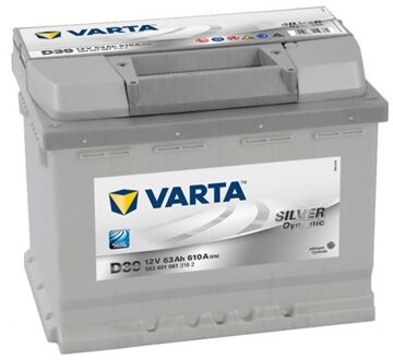 Varta SILVER Dynamic 563401061 3162 D39 12Volt 63 Ah 610A/EN Start Accu 4016987119761