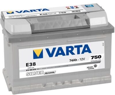 Varta SILVER Dynamic 574 402 075 3162 E38 12Volt 74 Ah 750A/EN Start Accu 4016987119792