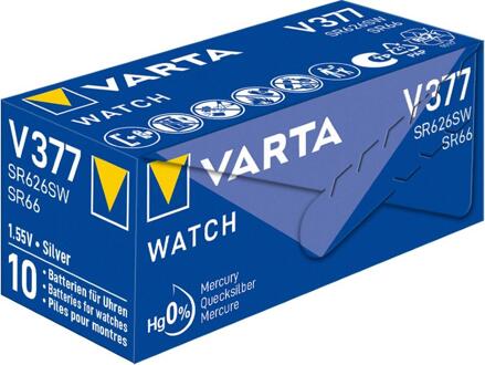 Varta Silver Oxide 377 (626SW) forniturenpack 1