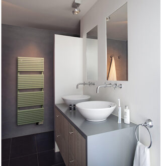 Vasco Carre Elektrische radiator - 60x173.7cm - 1250Watt - S600 - wit 335060173el0900 Wit structuur