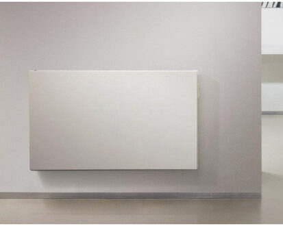 Vasco E-PANEL elektrische Design radiator 60x100cm 1500watt Staal Traffic White 113391001060000009016-0018