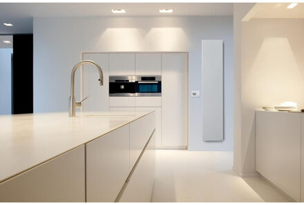 Vasco Niva radiator elektrisch 420x1820 RAL9005 361042182el1400 Jet Black