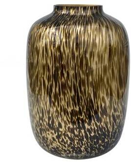 Vase the World Artic Cheetah Vaas L Goud