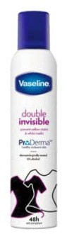 Vaseline Deodorant Vaseline Double Invisible Anti-Perspirant Spray 250 ml