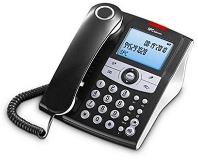Vaste Telefoon Spc 3804N Lcd Zwart
