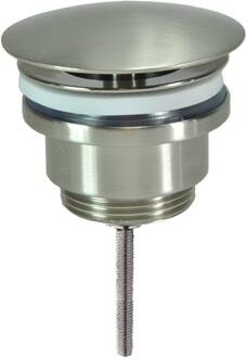 Vaste Waste Niet Afsluitbaar RVS Look 5/4" Aqua Splash