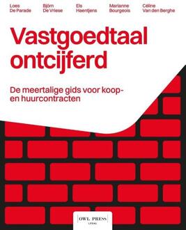 Vastgoedtaal ontcijferd -  Björn de Vriese (ISBN: 9789493410510)