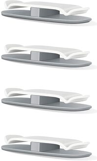 Vaststelling Kabel Clip Zelfklevende Organizer Datakabel Opslag Kabel Organizer Box Vaste Kabel Klem 4 Stuks