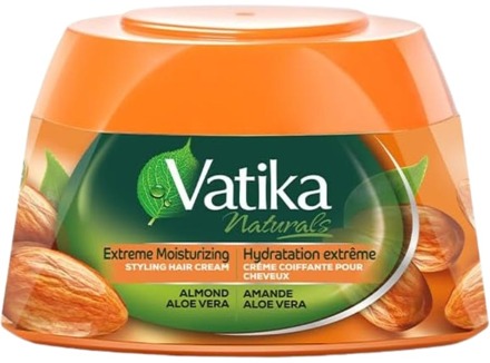 Vatika Leave-In Verzorging Vatika Hair Cream Extreme Moisturizing Almond 210 ml