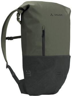 Vaude CityGo 18 laptop laptop rugzak khaki Groen - H 47 x B 28 x D 17 cm