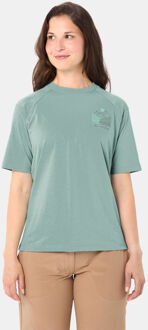 Vaude Cyclist Casual T-Shirt Dames Groen - 44