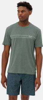 Vaude Cyclist T-Shirt V Groen - S