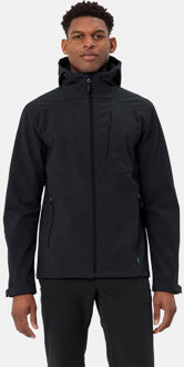 Vaude Cyclone Hooded Softshell Jas Zwart - XXL