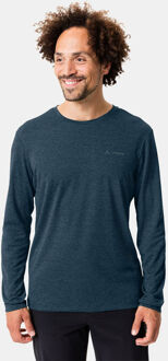 Vaude Essential LS Tee Shirt Blauw