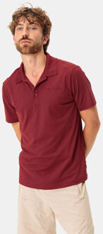 Vaude Essential Polo Rood - M