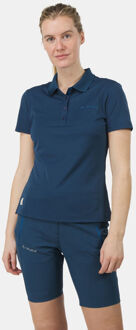 Vaude Essential Polo Shirt Dames Blauw - 38