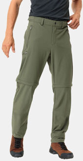 Vaude Farley Stretch T-Zip III Afritsbroek Groen - 54 Short