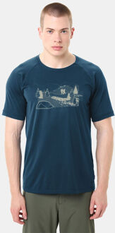 Vaude Gleann T-Shirt II Blauw - L