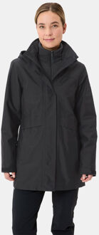 Vaude Idris 3-In-1 IV Parka Dames Zwart - 46