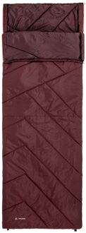 Vaude Navajo Sleepingbag 100 II SYN Zip Left dark cherry Rood