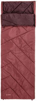 Vaude Navajo Sleepingbag 500 II SYN Zip Left dark cherry Rood