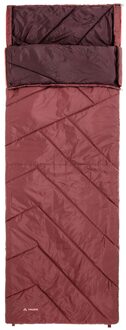 Vaude Navajo Sleepingbag 500 S II SYN Zip Left dark cherry Rood