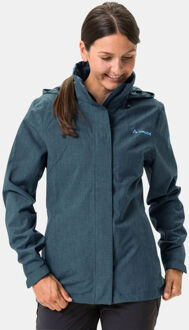 Vaude Rosemoor II Regenjas Blauw - 40