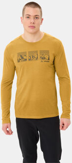Vaude Rosemoor III Longsleeve Top Geel - XL