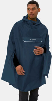 Vaude Valdipino Poncho Blauw - L