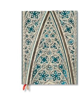 Vault Of The Milan Cathedral (Duomo Di Milano) Ultra 12-Month Vertical Hardback Dayplanner 2025 - Paperblanks