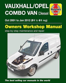 Vauxhall/Opel Combo Diesel Van (Oct 2001 To Jan 2012) 51 To 61