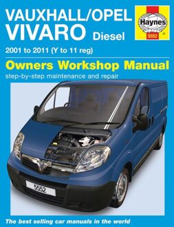 Vauxhall/Opel Vivaro & Renault Trafic Diesel (May '01 to Apr '14 (Y to 14 reg)