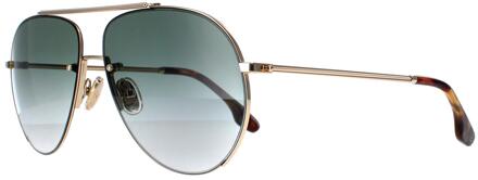 VB213S 700 goud groen gradiënt zonnebril