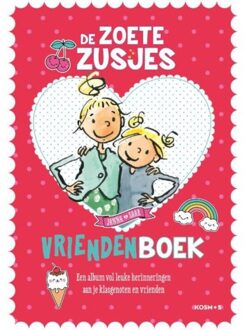 VBK Media De ZOETE ZUSJES vriendenboekje 4+ Multikleur