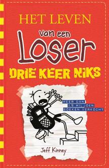 VBK Media Het leven van een Loser 11 - Drie keer niks - Boek Jeff Kinney (9026142633)