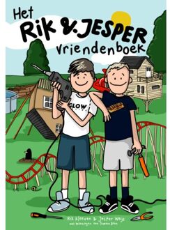 VBK Media Het Rik En Jesper Vriendenboek - Glowmovies - Rik Kleeven
