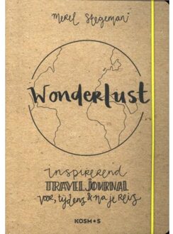 VBK Media Reisdagboek Wonderlust | Kosmos Uitgevers